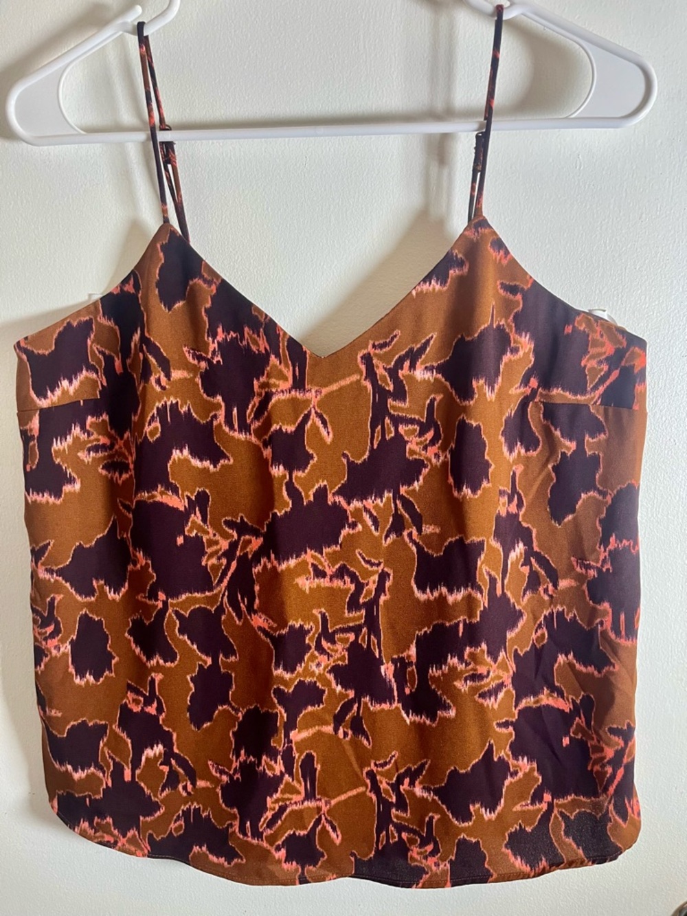 Nine West Women’s Medium Abstract Floral Cami Tank Top